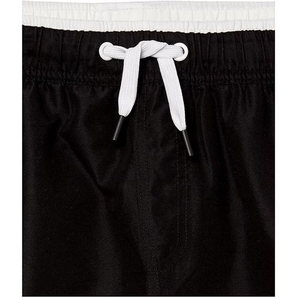 Calvin Klein Solid Black Boys' Swim Trunk with UPF 50+ Sun Protection, 14-16, Bl - Picture 3 of 16